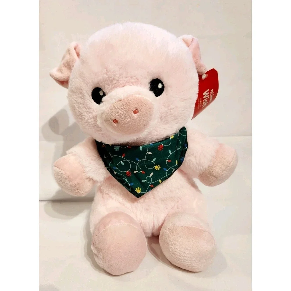 PetSmart Plush Dog Toy Wish the Pig Squeaker in belly 12